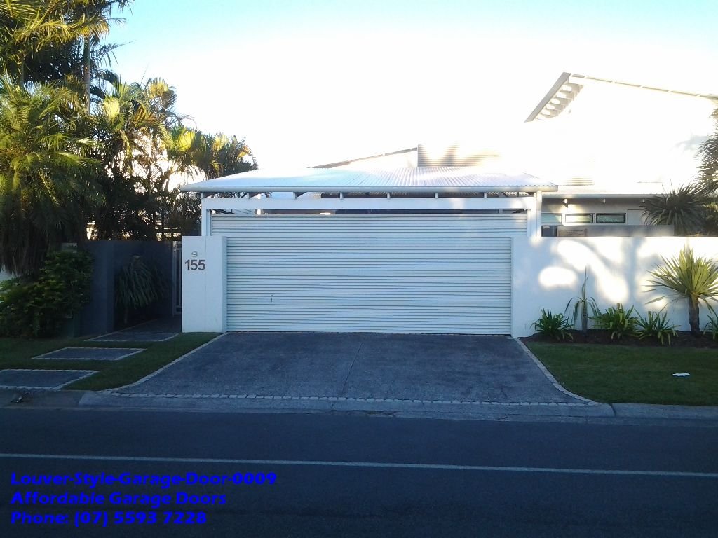 Louver Style Garage Doors Louver Style Garage Doors Gold Coast